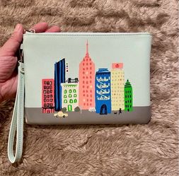 Kate Spade NYC Skyline Wristlet Clutch