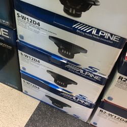 Alpine S-w12d4 On Sale Today