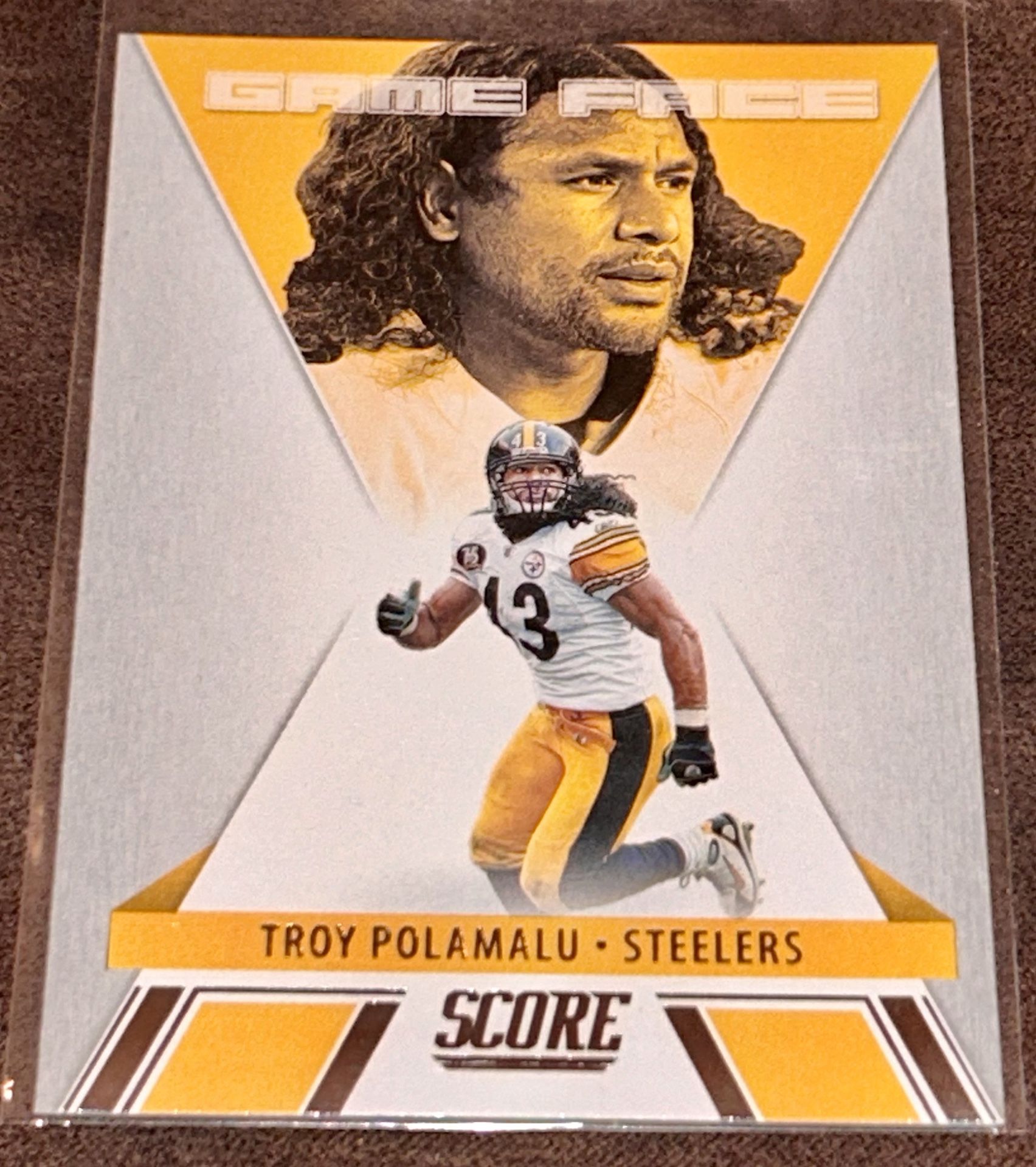 Troy Polamalu Game Face 2021