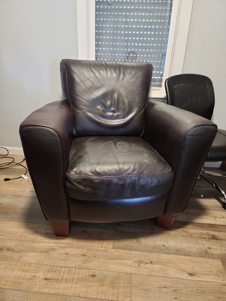 BROWN SOFA