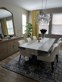 Dining Table - Pottery barn Banks Table