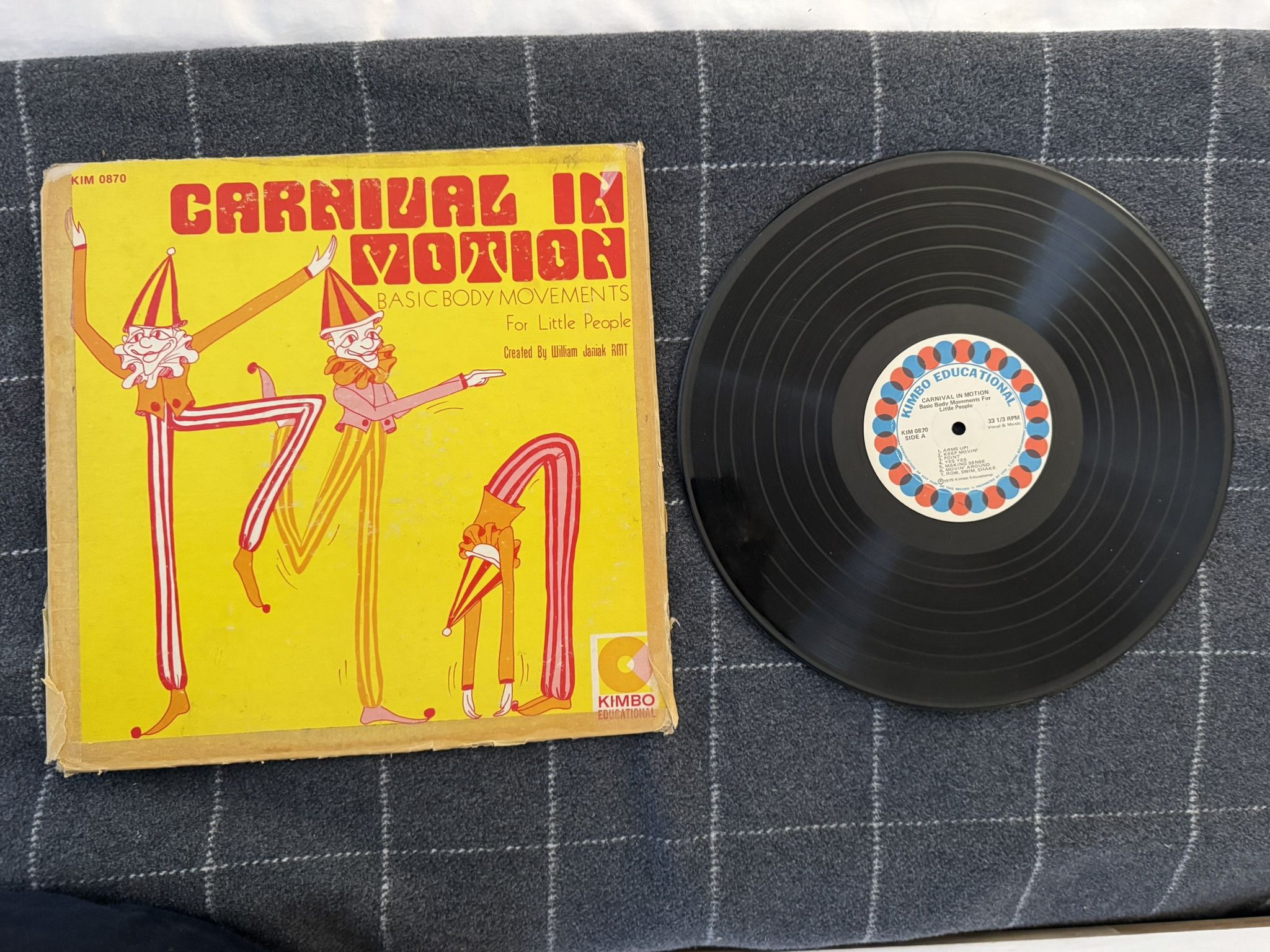Carnival in Motion – Vintage Kimbo Educational 12" Vinyl Record