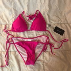 New Sexy Pink Bikini