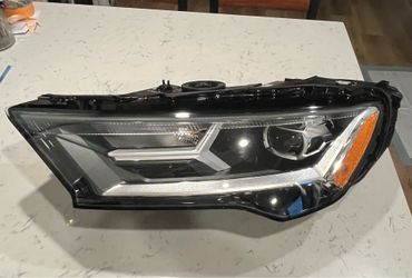 2020-2024 AUDI Q7 LH DRIVER SIDE LED HEADLIGHT SINGLE LED HEADLIGHT OEM 4M0.941.011.B