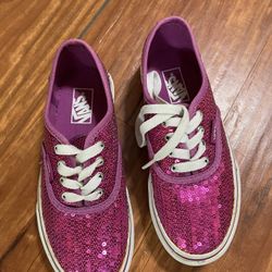 Vans. Pink Sequins 
