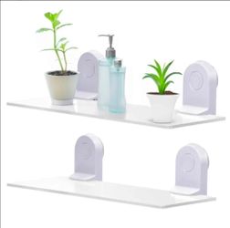 Acrylic window shelves for plants