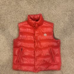 Moncler Nylon Down Puffer Vest Size 3 