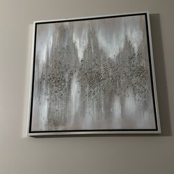 24x24 Framed Modern Wall Art
