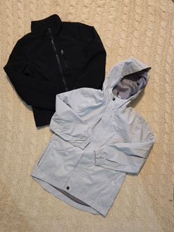 Boys' jacket and windbreaker, size Medium