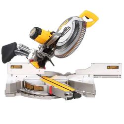DWS780 Dewalt 15 Amp Corded 12 in. Double Bevel Sliding Compound Miter Saw with XPS technology
