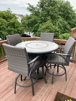 Sunvilla Indigo 5 piece High Dining Set for Sale in Sterling VA