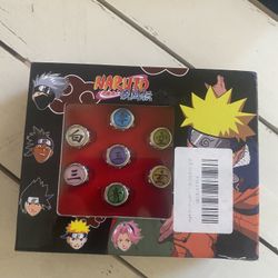 Naruto Anime Ring Set 