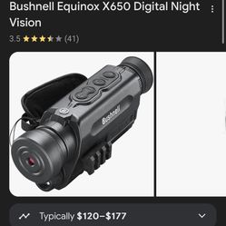 NIGHT-VISION Bushnell Monocular Camera 