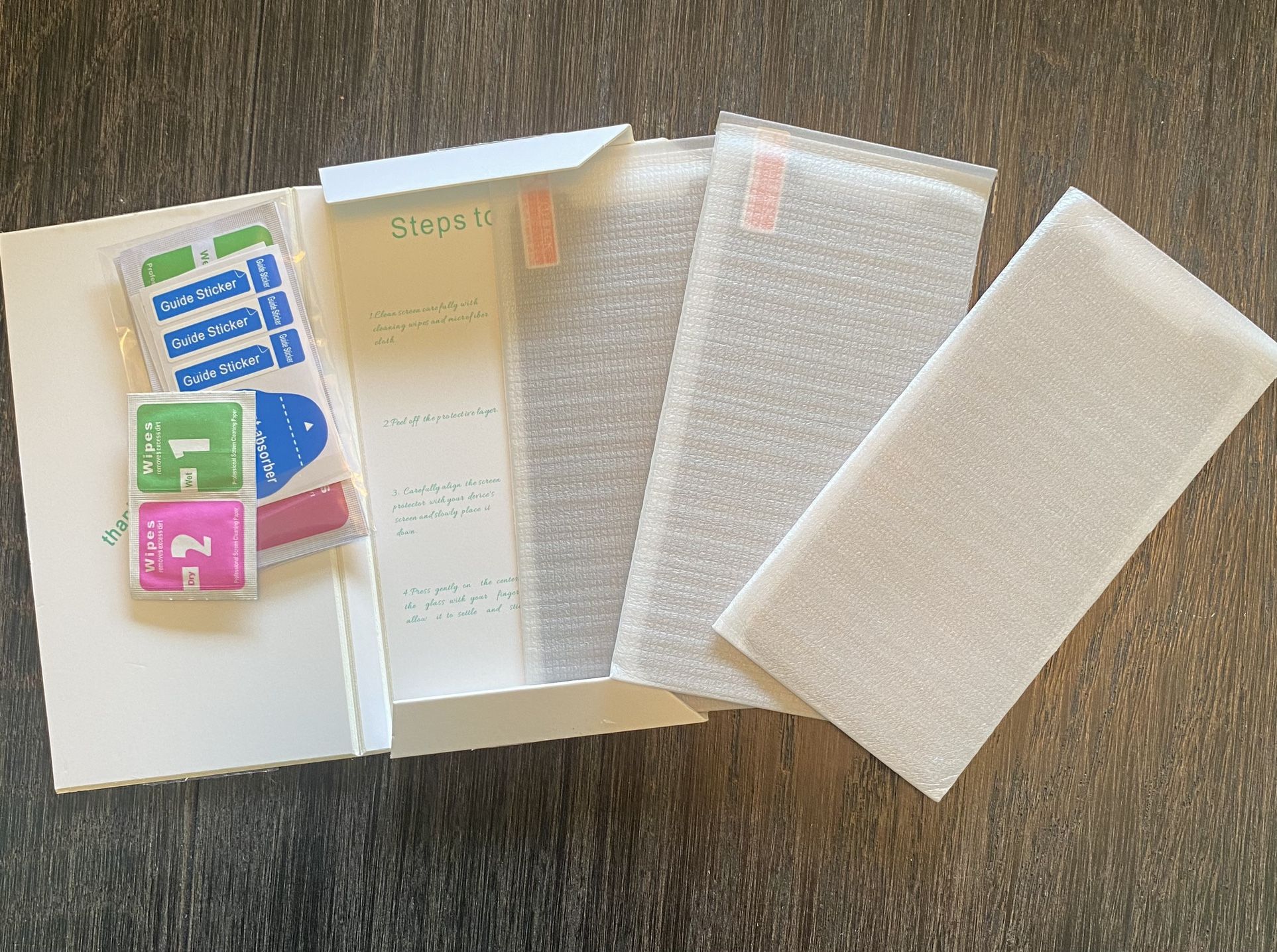 Tempered Glass, Screen Protector 6.5” (3 Pack) - iPhone 11 Pro Max