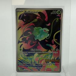Pokémon TCG Mega Evolution Bulbasaur 133/132 Holo English