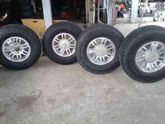 Tire & wheels hummer Chevy