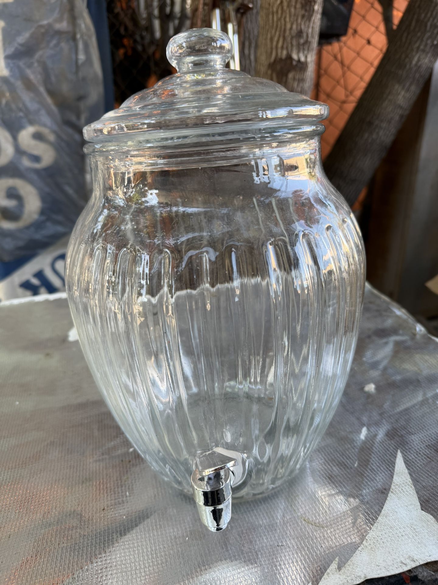 Glass Beverage Dispenser