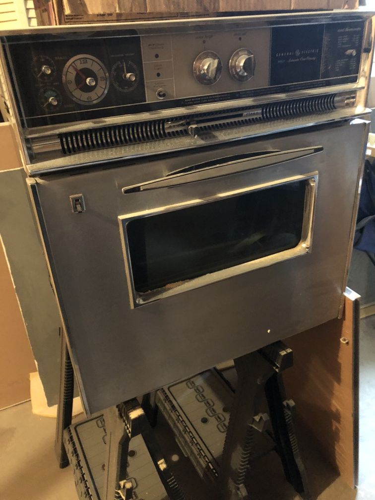 Vintage Oven and Drop Stove General Electric