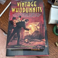 Vintage Whodunnits Paperback Book