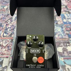 ⏱️ ¡PEDAL MXR CARBON COPY ANALOG DELAY – SOLO $99! 🎸