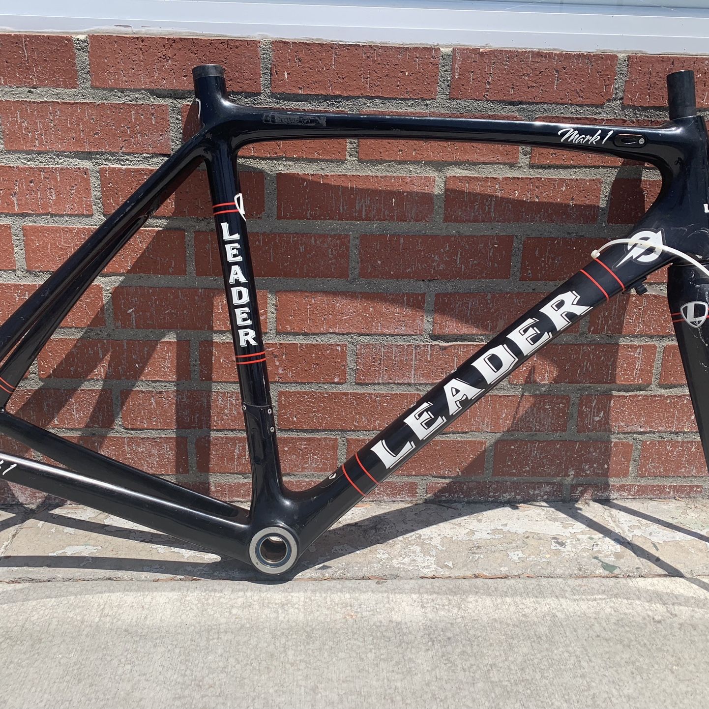 Leader Mark 1 Carbon Road Bike Frameset for Sale in Los Angeles CA OfferUp