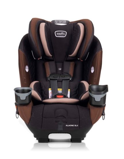 NEW! Evenflo EveryFit All4One DLX 3 in 1 Convertible Car Seat