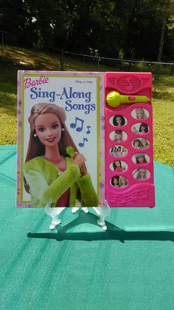 Vintage Barbie Sing Along Songs Book