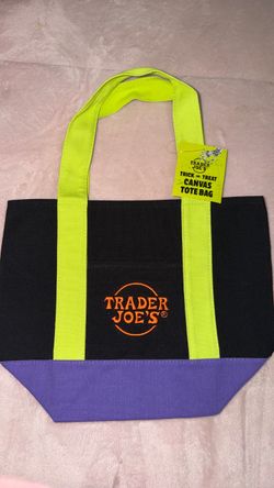 Trader Joe's Trick-or-Treat Canvas Tote Bag