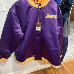 Lakers Jacket Mitchell And Ness 4X