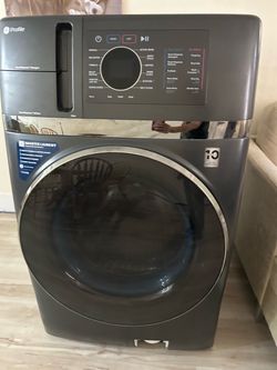 GE Profile washer and dryer