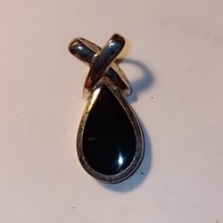 925 In Black Onyx Pendant