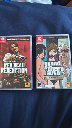 Nintendo Switch Game Bundle – RDR & GTA Trilogy