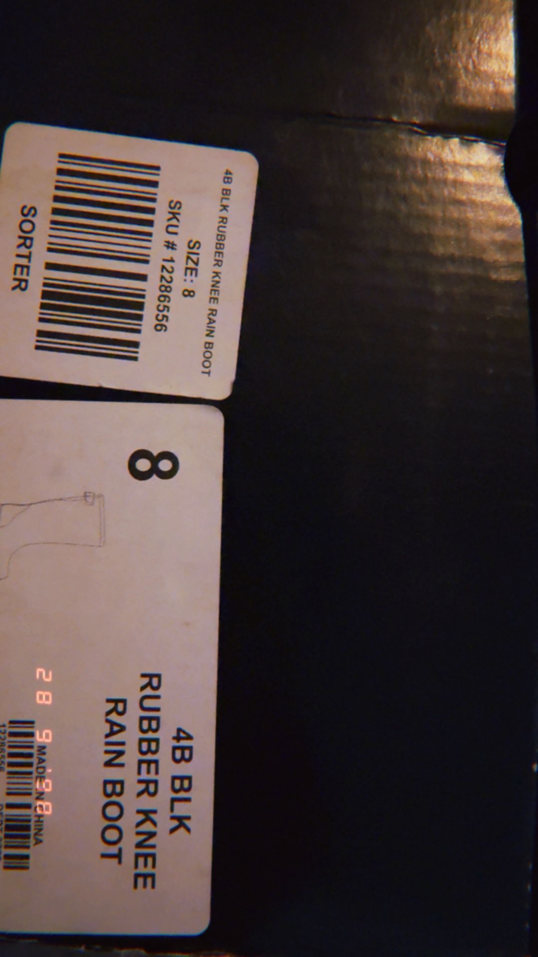 Torrid Wide Calf Rain Boots Size 8