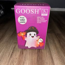 5ft Ghost & Dog Halloween Inflatable