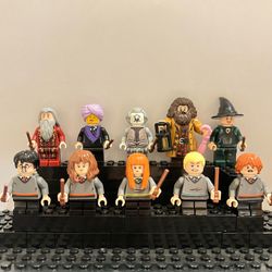 Harry Potter - Sorcerer's Stone l Lego Minifigures Toys 10PCS Set