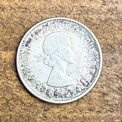 1961 Silver Canada Quarter