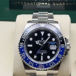 Rolex GMT-Master II Batman 126710BLNR (Full Set)