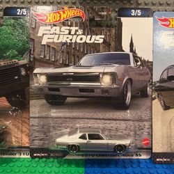 Hot Wheels Fast N Furious 