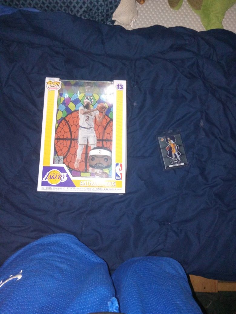 Anthony Davis Funko Pop With Anthony Davis Card