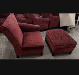 Chair And Ottoman 