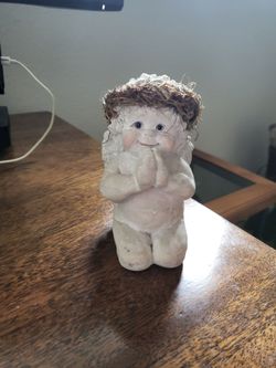 Dreamsicles "MAKE A WISH" Cherub Angel Figurine DC 118 1994 Signed Kristen
