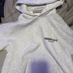 light oatmeal essential hoodie