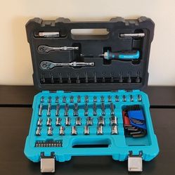 93 Piece Mechanics Socket Tool Set