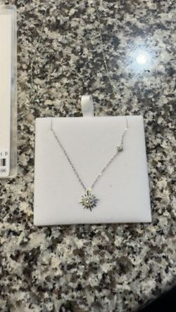 New Moissanite Sun Necklace 