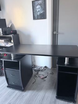Desk and chair