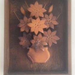 Handcrafted Wooden Decoretive 3D Wall Art