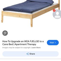 Ikea Fjellse Twin Bed Frame With Luroy Slats