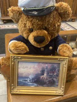 2 Thomas Kinkade Bears $20 For both