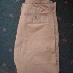 Men's khaki pants new condition 40W 32 Long