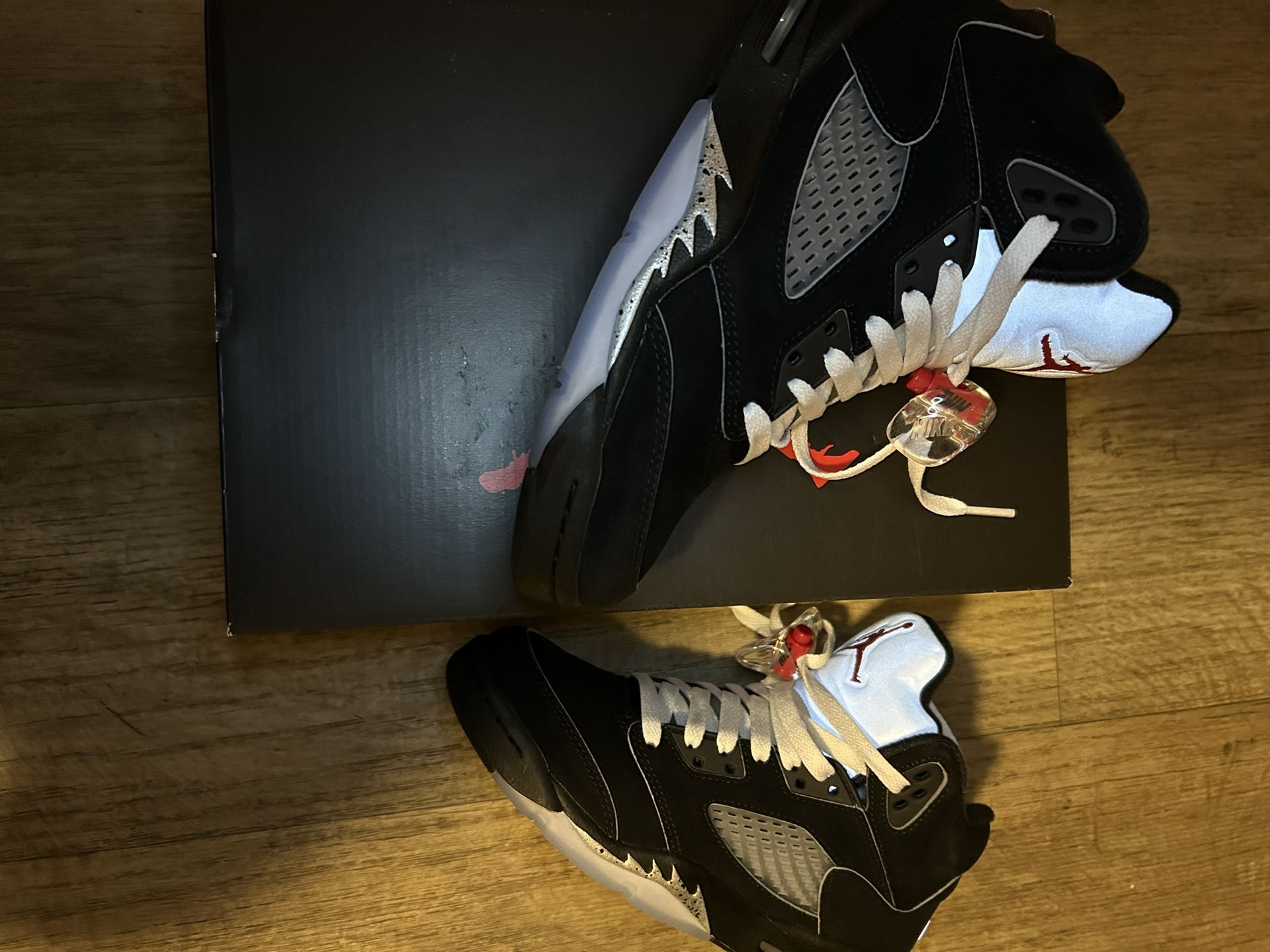 Air Jordan 5 Retro OG GS “Black Metallic” – Size 4.5Y – Worn Once
